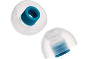 SpinFit CP100 for IEM - XL - Patented Silicone Eartips for Replacement, Secure Fit and Supreme Comfort (2 Pairs) (for Nozzle Diameter from 4.5-5mm)