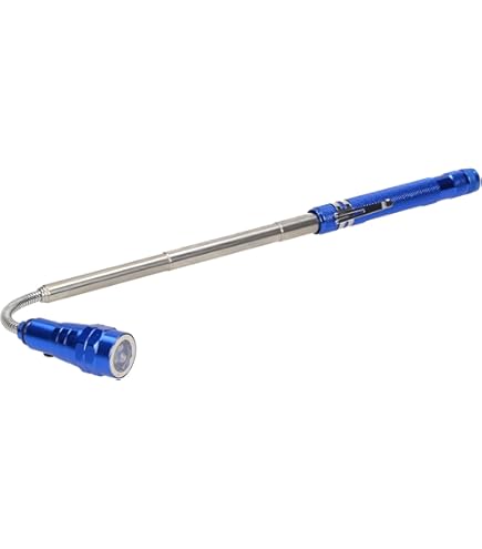 LED--0018calamita - - CALAMITA MAGNETICA ESTENSIBILE 80cm Telescopica Con Luce Torcia Led P 1242 - Foto 5