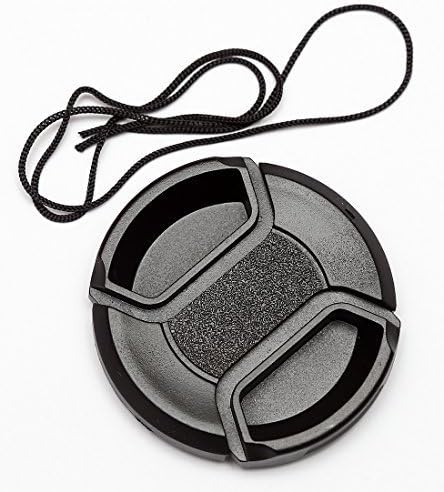 Lens cap 67mm centre pinch blank. Universal for 67 mm filter threads.