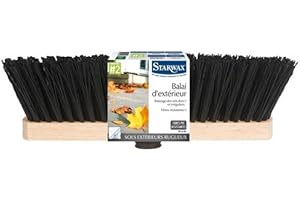STARWAX Balai Extérieur sols Rugueux