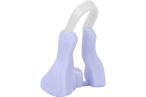 JIAWU Clip per correttore del naso, clip per modellare il naso Sicuro, comodo per rimodellare il naso per raddrizzare il ponte del naso(Viola)