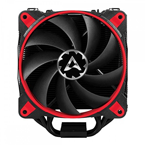 Arctic Freezer 33 Esports Edition - Ventilador para Caja de Ordenador I 2 Ventiladores de 120 mm I 200 a 1 800 RPM I Muy silencioso - Rojo