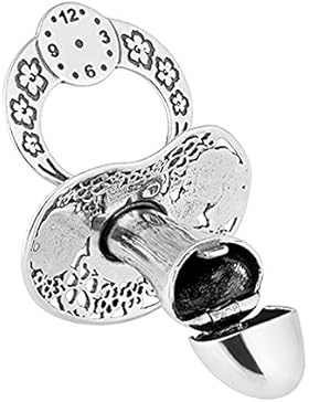 fish Kinder Taufgeschenk Schnuller echt Silber Geschenkverpackung, Geschenke für Kinder