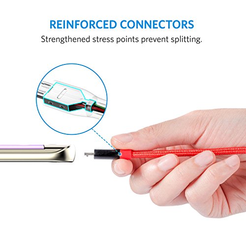 Anker Powerline C ble Micro USB 180cm Le C ble Haut de Gamme en Fibres d Aramide Nylon Double Tressage pour Samsung Nexus LG et Autres Smartphones et tablettes Android reviews Anker Powerline C ble Micro USB 180cm Le C ble Haut de Gamme en Fibres d Aramide Nylon Double Tressage pour Samsung Nexus LG et Autres Smartphones et tablettes Android