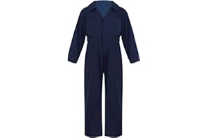 Jugaoge Unisex Kinder Arbeitsoverall Mädchen Jungen Arbeitskleidung Baumwolle Overall Arbeitsanzug Schutzanzug Coverall Halloween Outfits