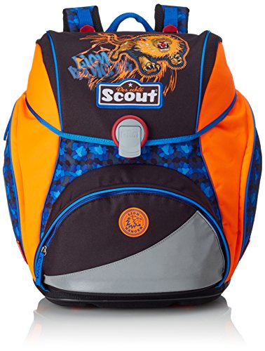 Preisvergleich Produktbild Scout 744107 Alpha Set Kinder-Rucksack, Schwarz / Blau