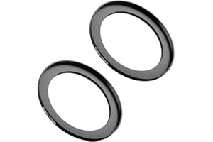 62–77 mm Objektiv-Filter-Step-Up-Adapterring, 62 mm Objektiv auf 77 mm Filter, Haube, Objektivkonverter und anderes Zubehör (2 Packungen), Fire Rock Aviation Ring aus Aluminiumlegierung
