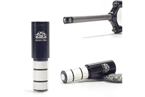 ARMYJY Bike Stem Riser Bike Fork Stem Extender Handlebar Raiser Adapter for Mountain Bike, Road Bike, MTB