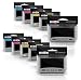 Produktbild Prestige Cartridge SET 10 Tintenpatronen kompatibel für Epson 202 XL 202XL, Expression Premium XP-6000, XP-6005 - Schwarz(x2) / Foto Schwarz(x2) / Cyan(x2) / Magenta(x2) / Gelb(x2)