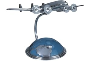 LINOOWS Authentic Models AP103A - Flugzeugmodell - Lockheed Super Constellation - Alluminium 26,5 x 21 x 18 cm