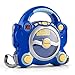 Produktbild auna Pocket Rocker Karaoke Anlage für Kinder (CD-Player, 2 x Mikrofon, Batteriebetrieb) blau