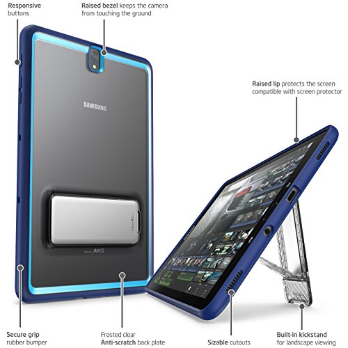 Galaxy Tab S3 9.7 Hülle, i-Blason [Halo Serie] [Kickstand] Premium-schlanke Hybrid Schutzhülle für neue Galaxy Tab S3 9.7 Zoll 2017 Release - 7