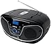 Produktbild MEDION E66224 MP3 Stereo Sound System, USB, SD-Kartenleser, CD-Player, AUX, UKW Radio, 2x20 Watt, schwarz