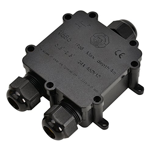 Scatola Di Derivazione Esterna 3 Vie, Scatola Di Giunzione Esterno IP68 - Foto 11