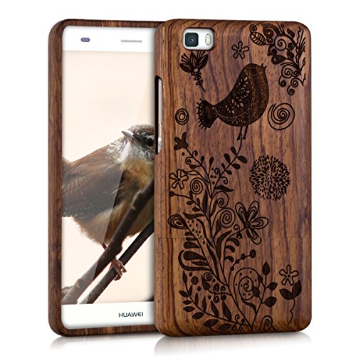 kwmobile Funda para Huawei P8 Lite 2015 - Carcasa de Madera para m vil - Case Trasero Duro con dise o oiseau et herbe reviews kwmobile Funda para Huawei P8 Lite 2015 - Carcasa de Madera para m vil - Case Trasero Duro con dise o oiseau et herbe