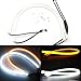 Produktbild USUN 2pcs 30cm Flexibel Weich Tube Scheinwerfer Switchback Streifen Schlauch Art Engels Augen DRL dekoratives Licht, Tagfahrlicht Blinker