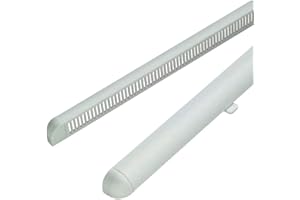 SIMON Premium Trickle Vent - Slot/Frame Vent for uPVC Window 400mm - White 5 Pack