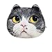 Produktbild BALALALA Cat Head Form Kissen Große Weiches Auto Sofa Sessel Rückenkissen, niedliche Creative männlichen und weiblichen Geburtstag Presents Große, 5