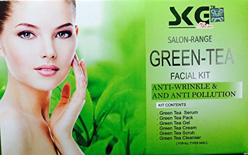 SKG Shine Salon-Range Green Tea Facial Kit RS.380 (51.00% Off) - Amazon