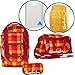 Produktbild Satch Schulrucksack-Set 5-tlg Pack Firecracker 9A8 rot gelb kariert