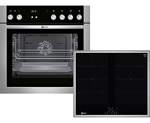 Preisvergleich Produktbild NEFF XIB 6 (E15I42N5+M56BR60N0) Herdset (Induktionskochfeld, A, 66 Liter)