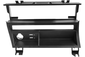 DYNAVIN E46 SL - Pannello per console centrale – spostamento di aria condizionata BZW. Componente di riscaldamento per conversione 2DIN/doppia DIN (con centro di commutazione continuo)