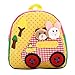 Produktbild Baby Jungen Mädchen Niedlichen Cartoon Rucksack - Mxssi Tierschultasche Toddler Backpack Kleinkinder Tagesrucksack Kinder Nette Shule Beutel Gelb