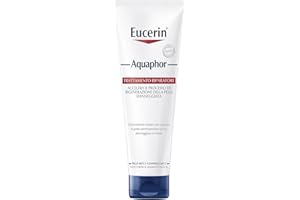 BEIERSDORF(EUCERIN) Eucerin Aquaphor Trattamento Riparatore 220 ml, Crema idratante corpo e viso per favorire il processo di guarigione, Crema corpo idratante pelle secca e screpolata senza profumo
