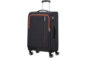 American Tourister Sea Seaker - Spinner M, valigia, 68 cm, 61 L, grigio (grigio carbone)