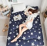 LYLJ Dortoir Seul Sol Matelas Mat Épaissir Matelas Futon Japonais Chambre à Coucher Double Tapis De Sol De Tatami 180×200 Anti-dérapant Matelassé Pliable Dormir NatteE-120x200cm(47x79inch)
