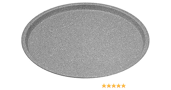 Aeternum Bialetti Teglia Pizza Rotondo 33cm Antiaderente Effetto Pietra  Madame : Amazon.it: Casa e cucina