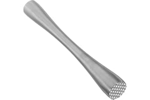 UPKOCH Stößel aus Edelstahl Eiszerkleinerer Zitronen Stampfer Muddler für Frische Obst Gewürz Eisstangen Werkzeuge 25,5Cm