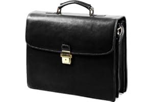 Cartable Arizona Gérard Henon Cuir De Vachette Gras Pleine Fleur 3 Soufflets GH 5228