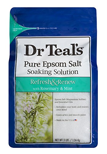 Dr. Teals Epsom Salt Soaking Solution (Rosemary and Mint, 48-Ounce) by Dr. Teals RS.2553 (71.00% Off) - Amazon