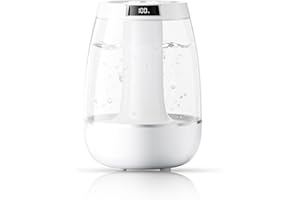 XIANGBIN 3L Humidifiers, Humidifier for Bedroom, 3L Large Capacity Cool Mist Humidifier Air Humidifier for Home, Office & Plant,Waterless Auto-Off, for Home Baby Office