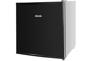 Abode Table Top Mini Freezer Black Freestanding 31 Litre Capacity with Reversible Door, 4 Star Freezer Rating, Adjustable Feet & 1 Wire Shelf ATTFZ0E1B (Black)