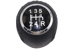 LIUDUO adatto per EVO FIAT 2012 pomello del cambio manopola-12345 - R