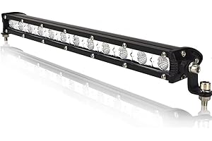 Work Light Bar, BeiLan 36W LED Work Lights Bar Cree Flood Beam Offroad Car Trucks Boat Tractor ATV Fog Driving Lamp 12V/24V