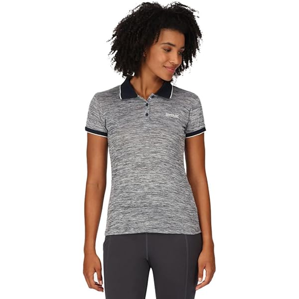 Regatta T-Shirt Technique En Coton Manches Courtes TAIT Léger Et Respirant T -Shirts/Polos/Vests Homme Black FR: M (Taille Fabricant: M