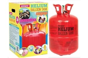 PARTY BUZ WE VALUE YOUR TRUST Balloon Helium Gas Disposable Cylinder Canister Birthday Party Fills upto 30 x 9inch latex balloons