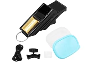 Hsthe Sea Kit de sifflet d'arbitre Professionnel sifflet de Sport sifflet de Football pour la Survie Basket Football Volley-Ball