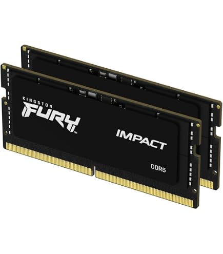 Kingston Fury Impact 32GB DDR5 5600MT/s Laptop Memory Kit of 2