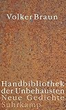 Image de Handbibliothek der Unbehausten: Neue Gedichte