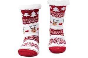SULOLI Warme Weihnachtssocken,Ghristmas Socks für Winter Weihnachten
