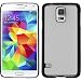 Produktbild PhoneNatic Case für Samsung Galaxy S5 Hülle weiß Carbonoptik Hard-case für Galaxy S5 + 2 Schutzfolien