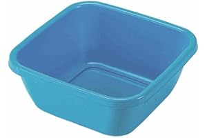 H&H Heidrun Miska do mycia 34 x 34 x 14 cm, 9 l, różne kolory, tworzywo sztuczne