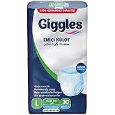 Giggles K&uuml;lotlu Yetişkin Hasta Bezi Large 30 Adet