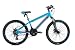 Produktbild 24" Zoll Alu MTB Fahrrad LEADER FOX Eager Boy Scheibenbremsen Shimano 21 Gang blau Modell 2018
