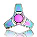 Price comparison product image 3-5 Mins Hand Fidget Spinner Stress Relief Toy, Colourful Aluminum Alloy Hand Spinner Rinbow Electroplating Metal EDC Fidget Toy Stress Reducer Made Bearing Focus Anxiety Relief Toys for Killing Time