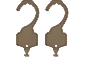 SHANYINGQUAN Hebilla de cinturón de Gancho de cinturón táctico Cobra/Hebilla de Organizador de exhibición para Insertar Accesorios de Gancho de cinturón de Combate Militar de Caza (2 Piezas)